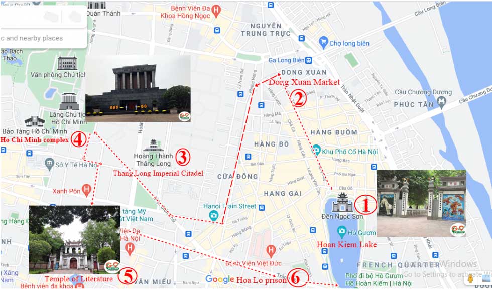 hanoi walking tour itinerary 1