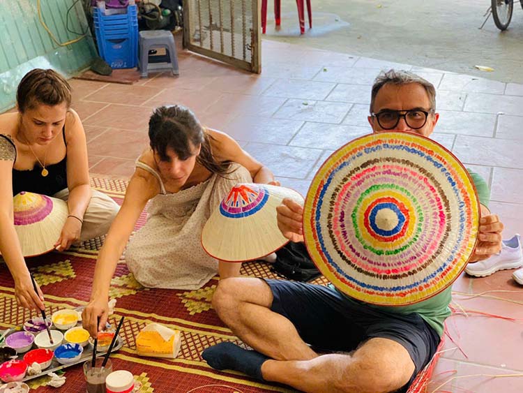 vietnam conical hat village