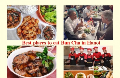 Top 7 Places To Eat Bun Cha - Kebab Rice Noodles in Hanoi| Recipe