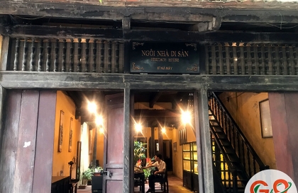 Visit Hanoi Ancient House nearly 140 years old at 87 Ma May 