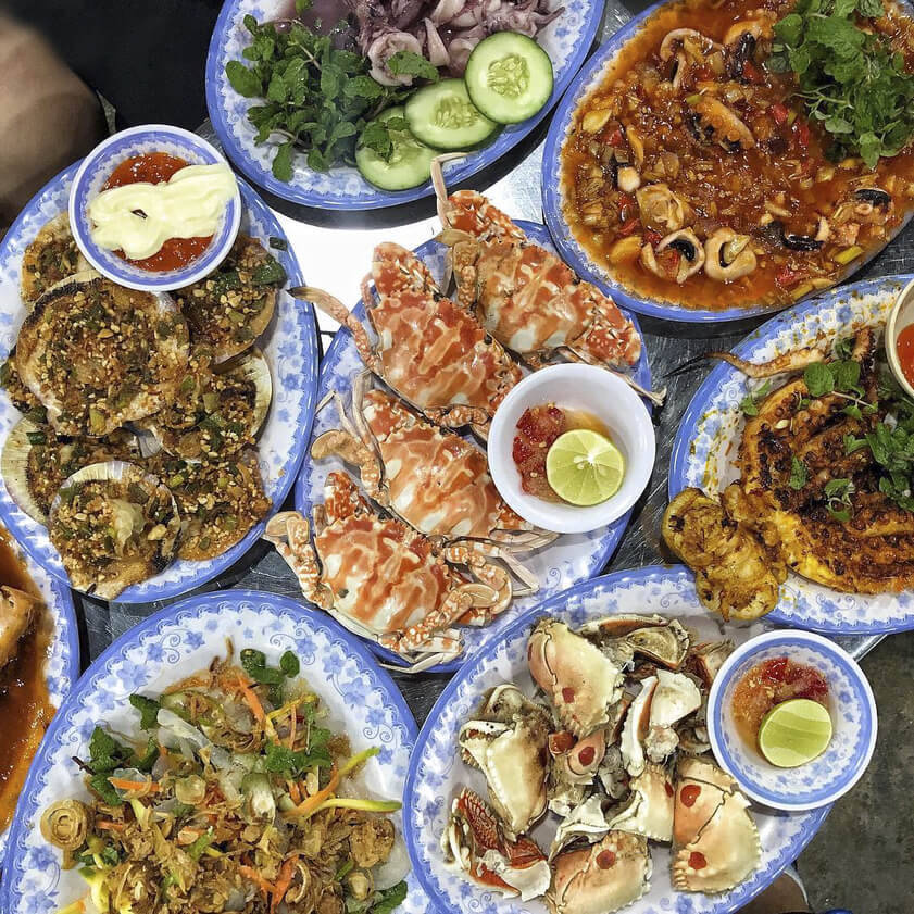 Sea Food at Da Nang  