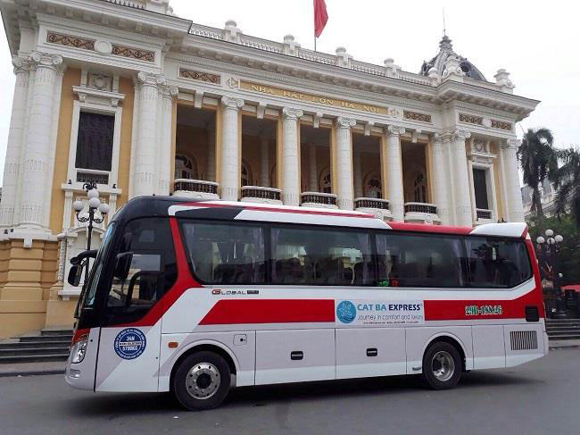 bus from hanoi to cat ba island