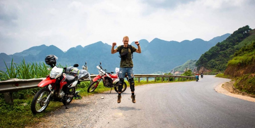There are three types of bikes to choose from for a wonderful Ha Giang Loop tour