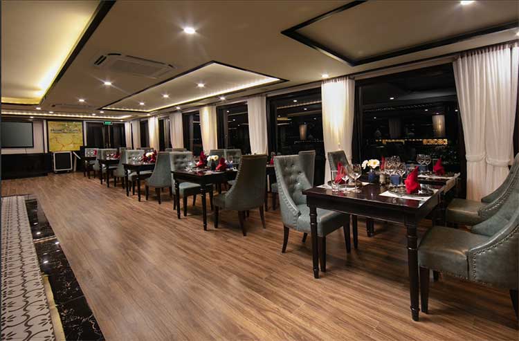 Halong bay hermes cruise restaurant