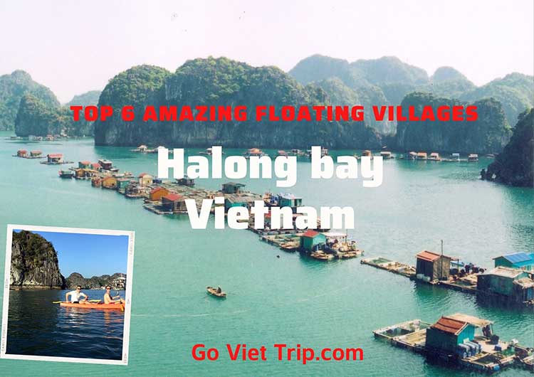 halong bay floating village
