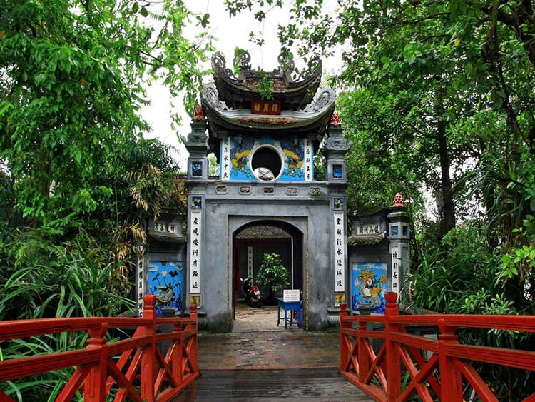 development of ngoc son temple