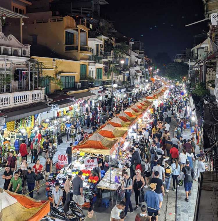 hanoi night market