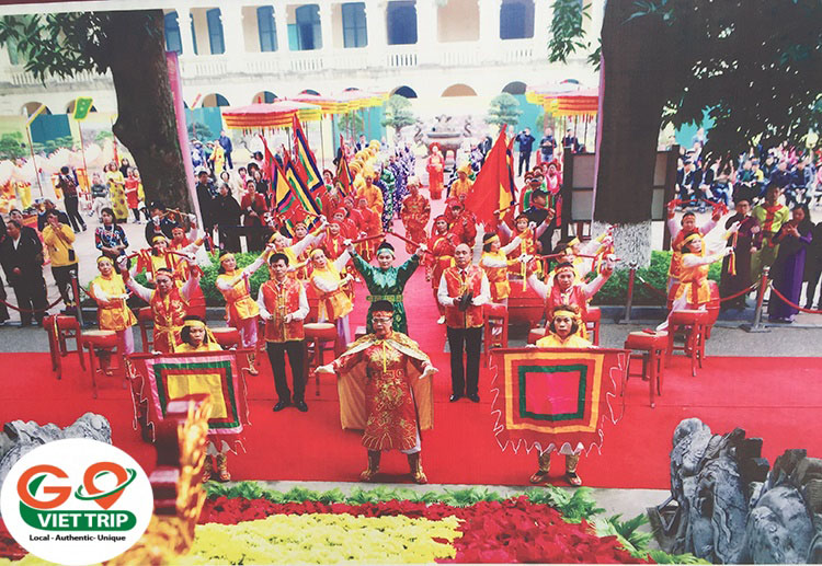 the imperial citadel hanoi ceremony