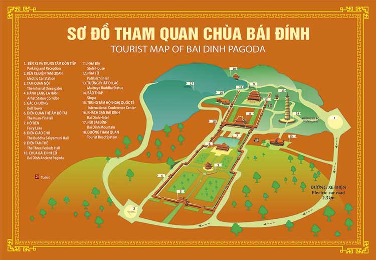 bai dinh pagoda map 01