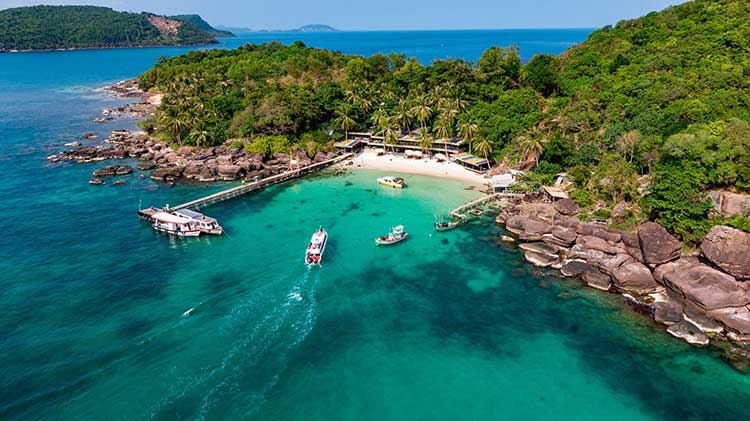 Phu Quoc is an island in Vietnam's southernmost region